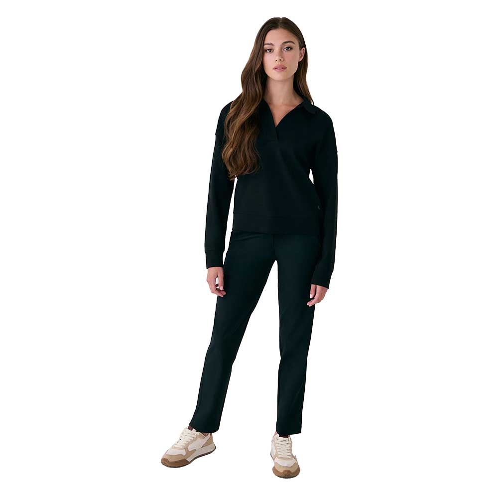Women's Mindset Polo Top - Black