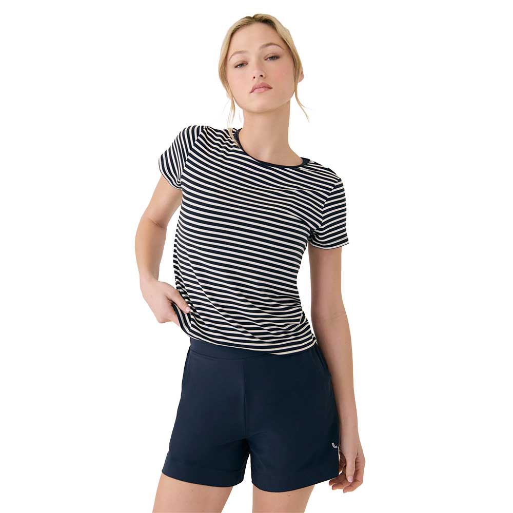 Women's Dynamic Short Sleeve - Outerspace Stripe