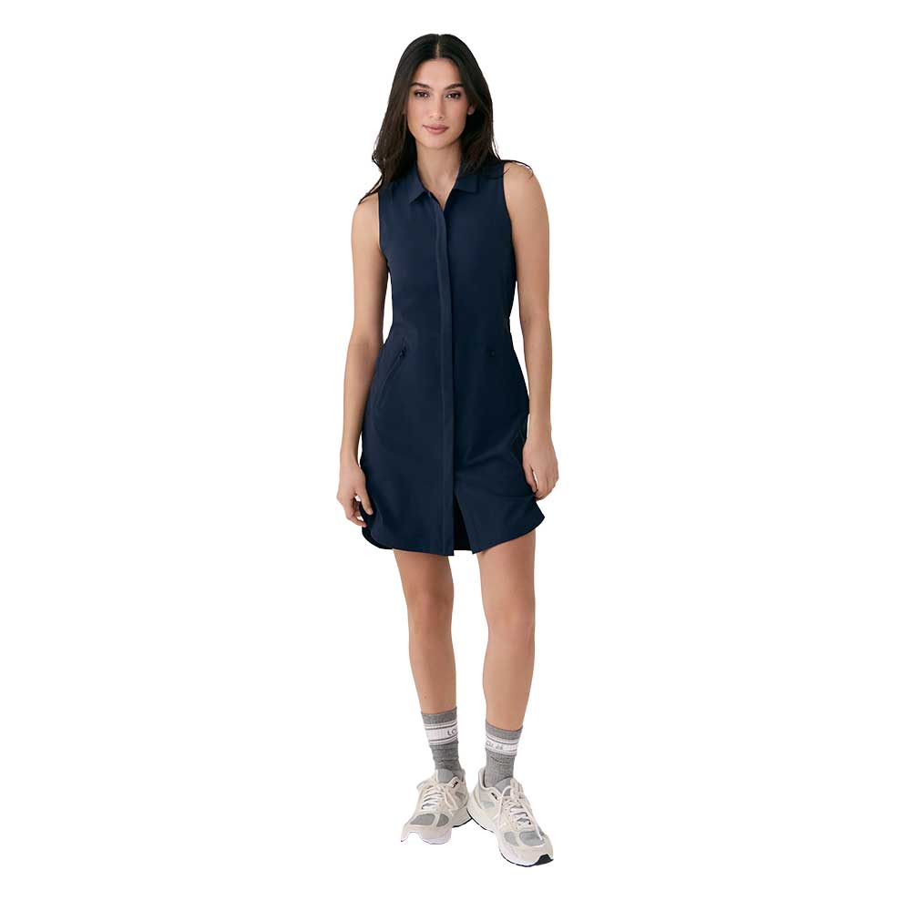 Women's Olivie Shirt Dress - Outerspace