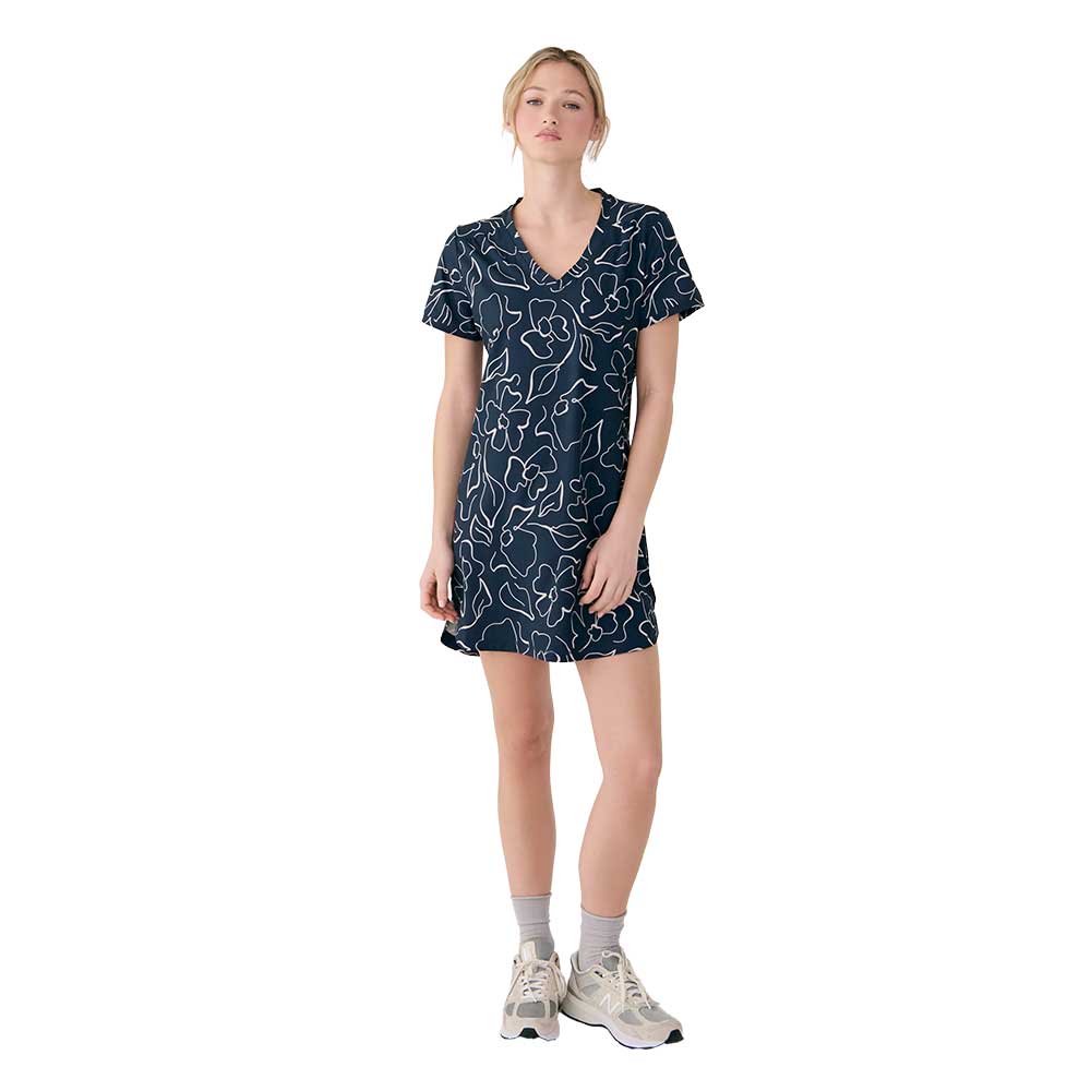 Women's Olivie Dress - Flora Outerspace