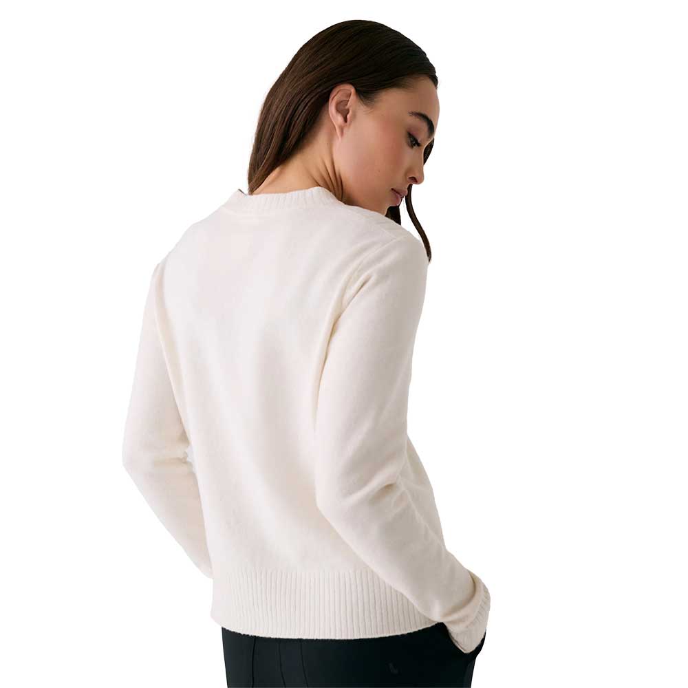 Women's Camila Crew Neck Sweater - Cream Heather