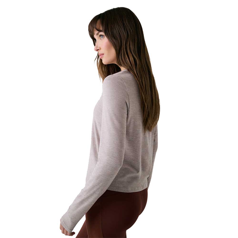 Women's Vital Long Sleeve - Pebble Heather
