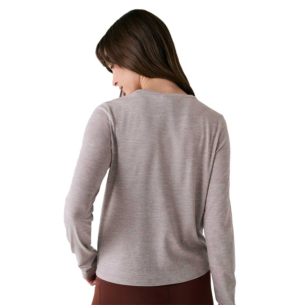 Women's Vital Long Sleeve - Pebble Heather