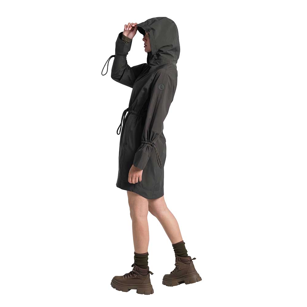 Women's Piper Oversized Rain Jacket - Olive