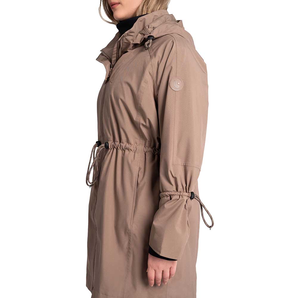 Women's Piper Oversized Rain Jacket - Fossil