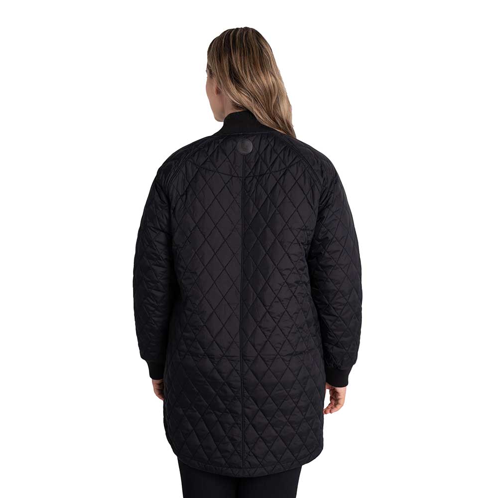 Women's 3/4 Bomber Jacket - Black