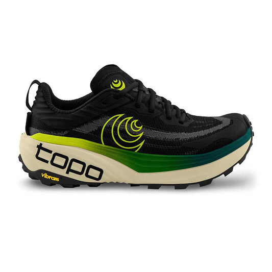 Men's Vista Trail Running Shoe - Black/Lime - Regular (D)