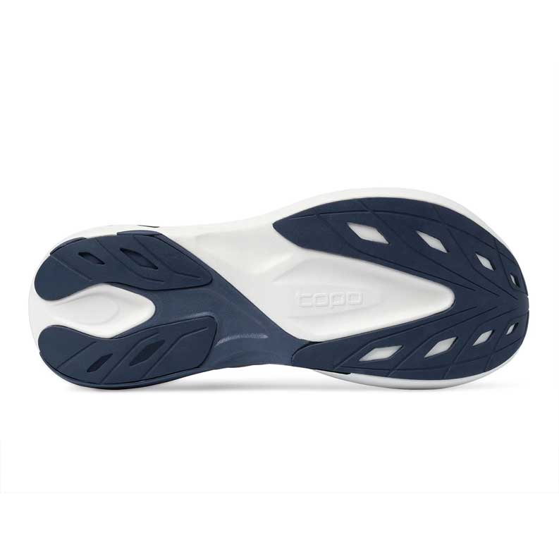Men's Aura 2 Running Shoe - Grey/White - Wide (2E)