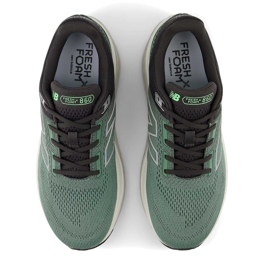 Men's Fresh Foam X 860v14 Running Shoe - Dark Juniper/Black Cement - Regular (D)