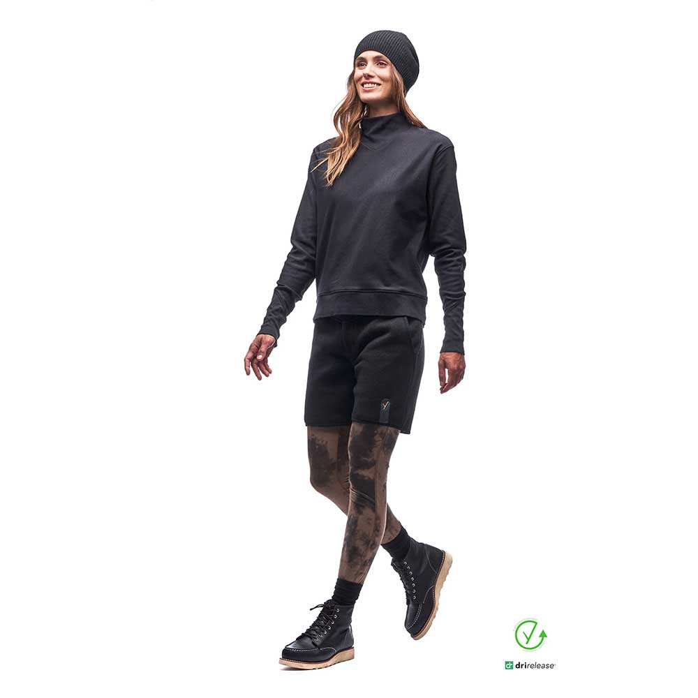 Women's Maglia Crewneck Sweatshirt- Black