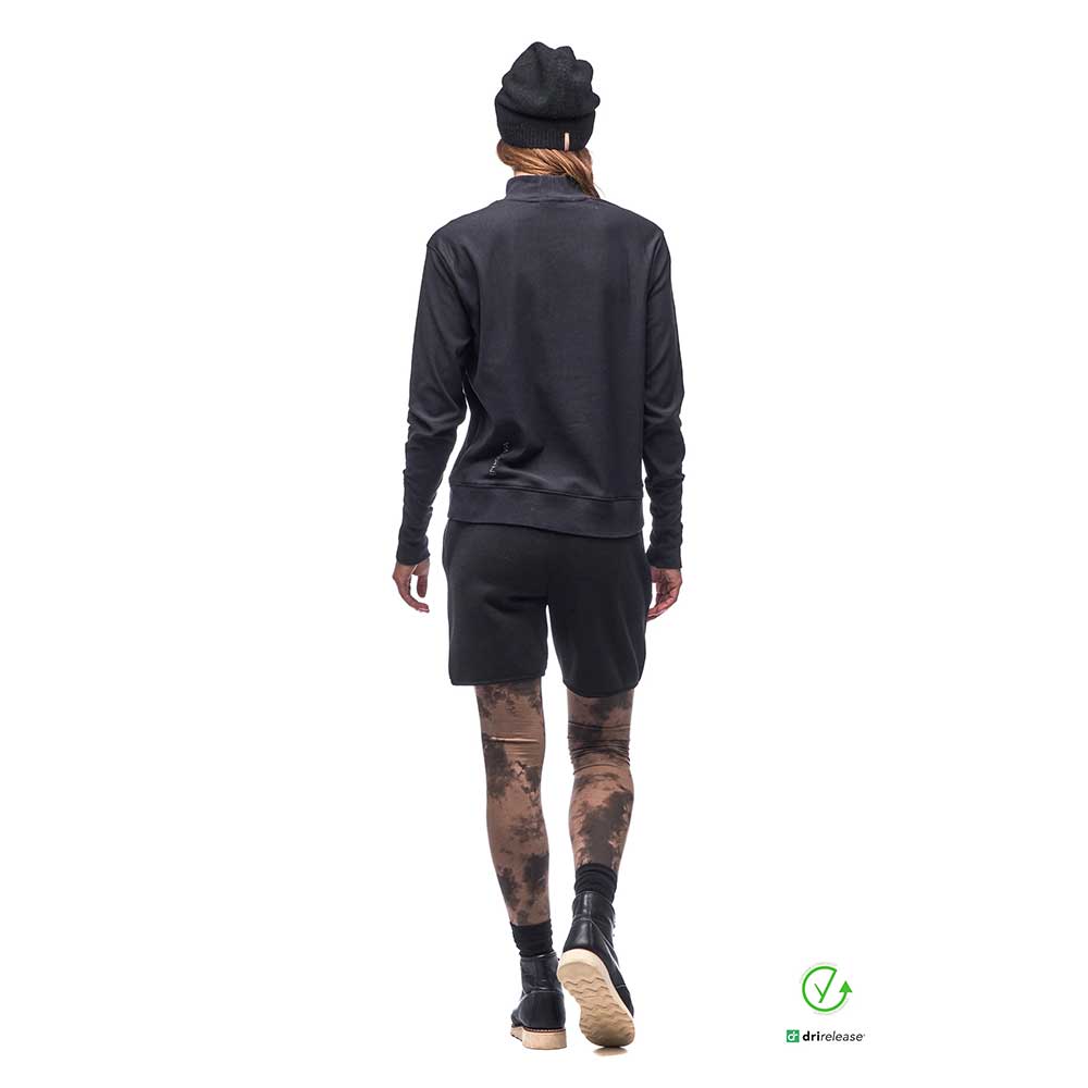 Women's Maglia Crewneck Sweatshirt- Black