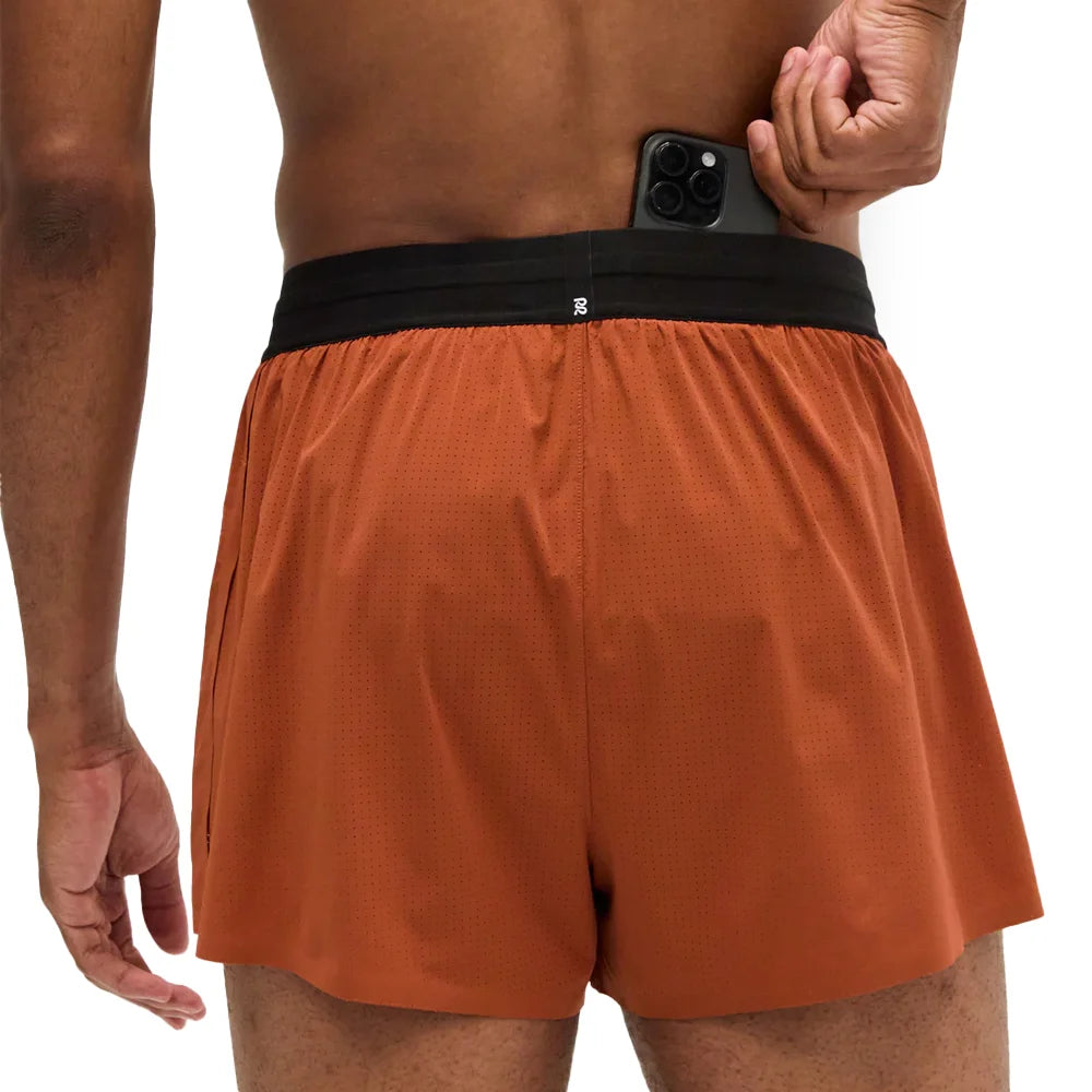 Men's Vento 3" Splity Short - Rust