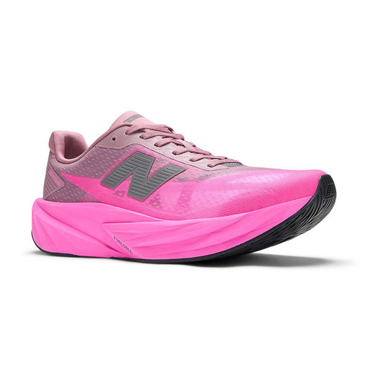 Men's FuelCell Rebel v5 Running Shoe - Pink Heat/Rosewood - Regular (D)