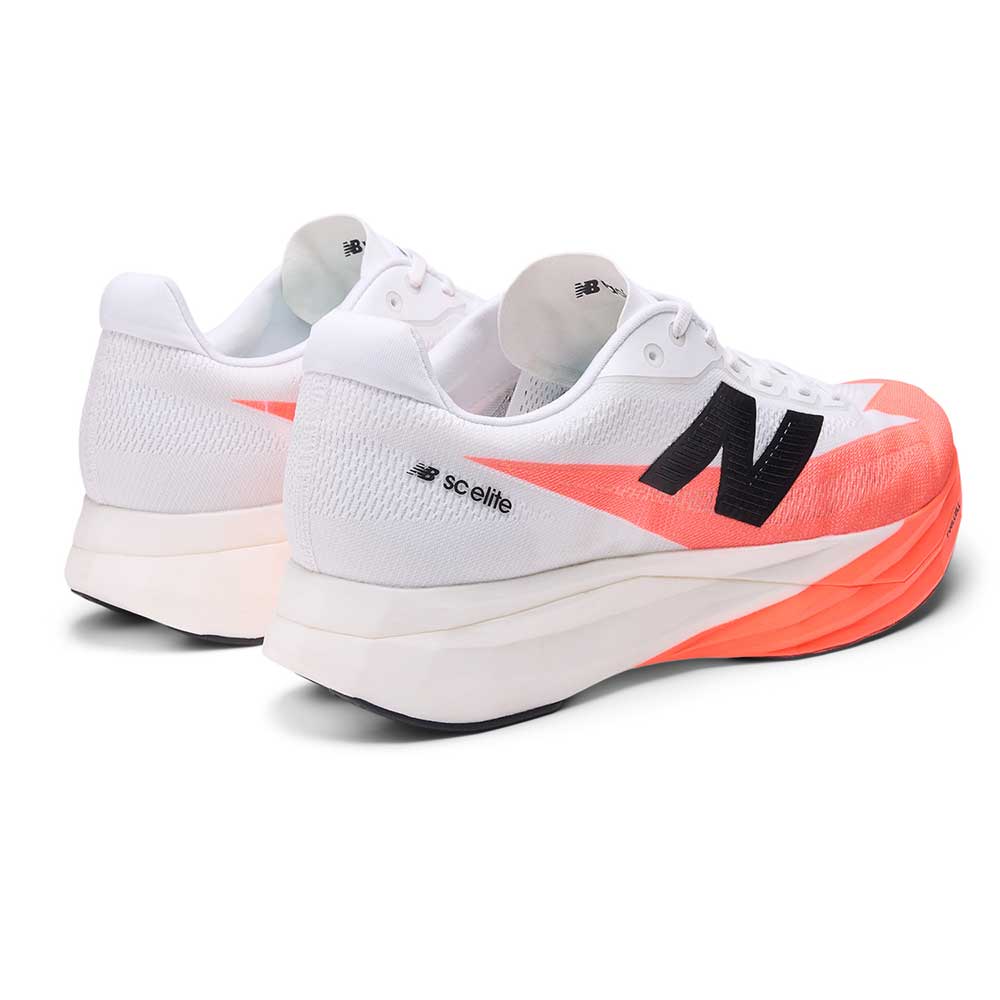 Men's FuelCell SuperComp Elite v5 Running Shoe - Urgent Red/White - Regular (D)