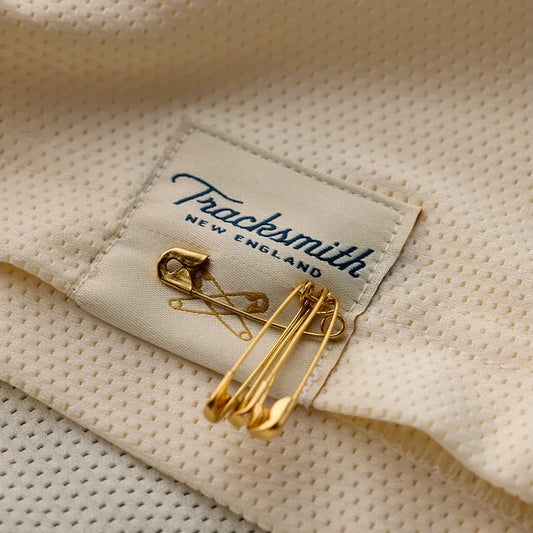M Van Cortlandt Singlet - Ivory/Royal Stripe