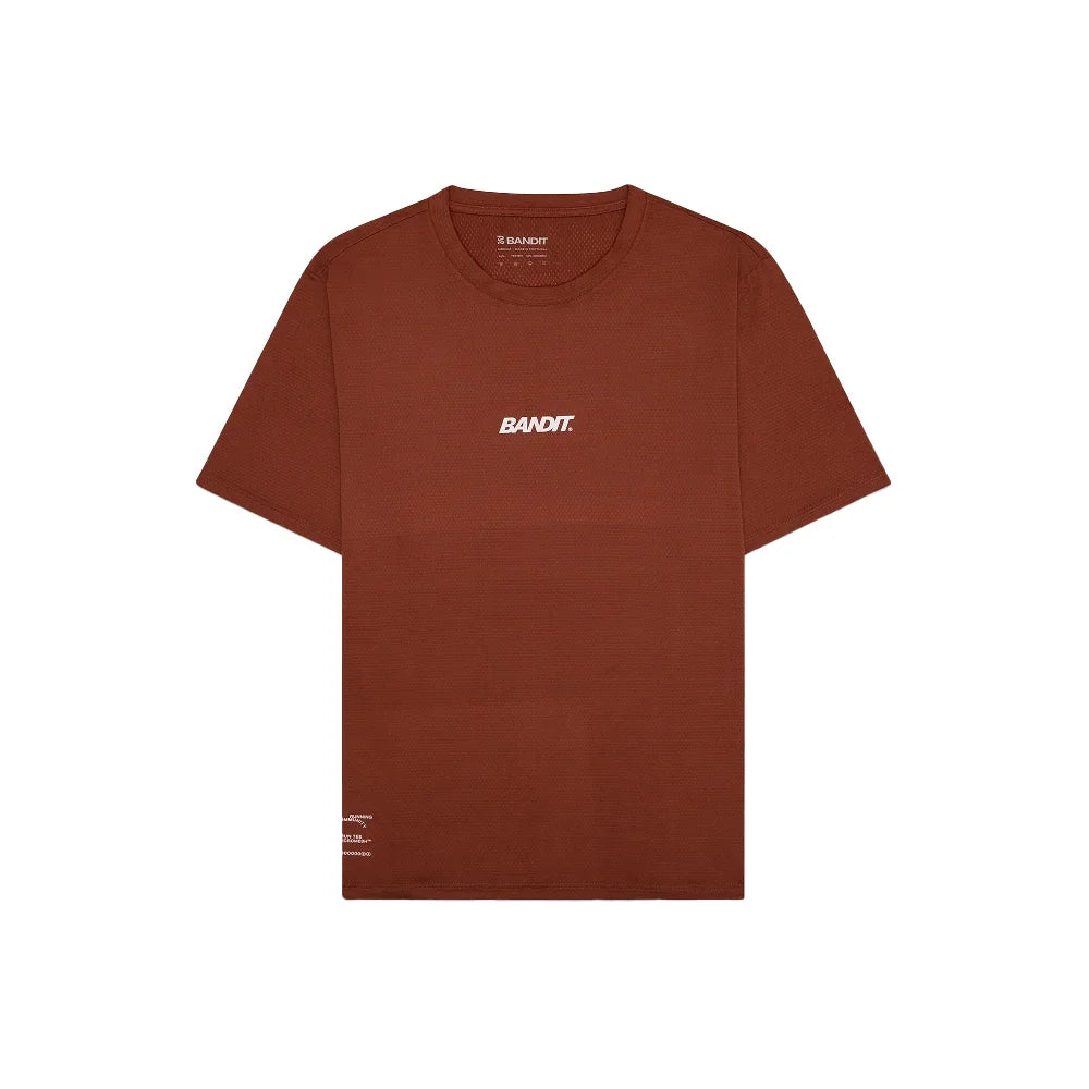Men's Micromesh Relaxed Tee - Rust