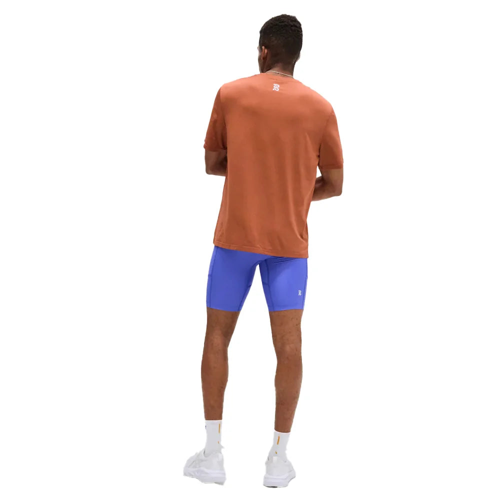 Men's Micromesh Relaxed Tee - Rust