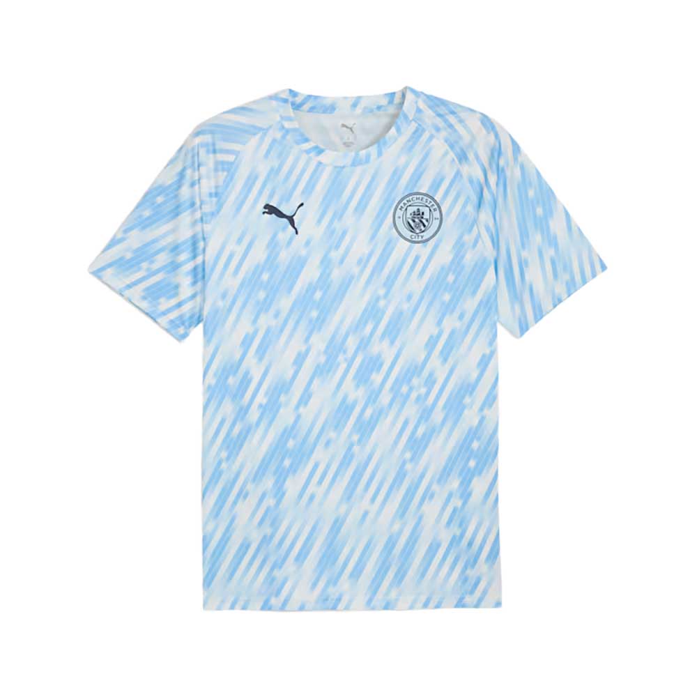 Manchester City FC Pre-Match Jersey - Silver Sky