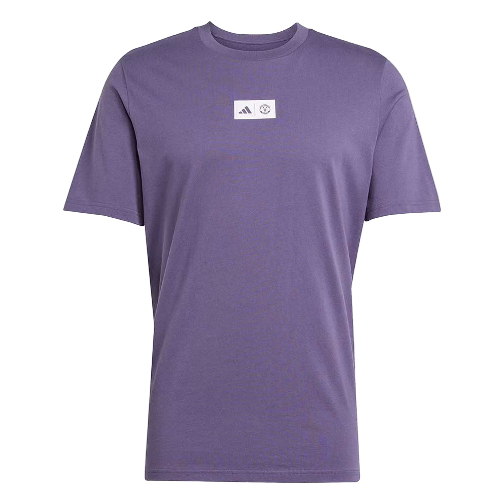Manchester United Seasonal Graphic Tee - Trace Purple