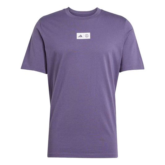 Manchester United Seasonal Graphic Tee - Trace Purple