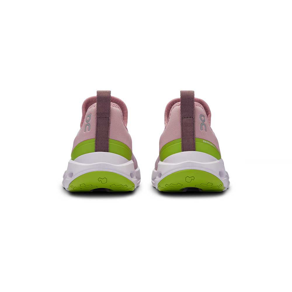 Youth Cloudleap Running Shoe - Mauve/Kiwi - Regular (M)