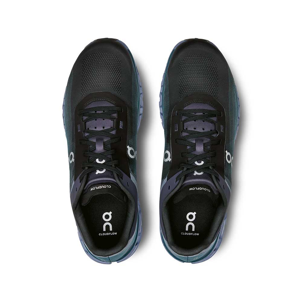 Men's Cloudflow 4 Running Shoe - Black/Storm - Regular (D)