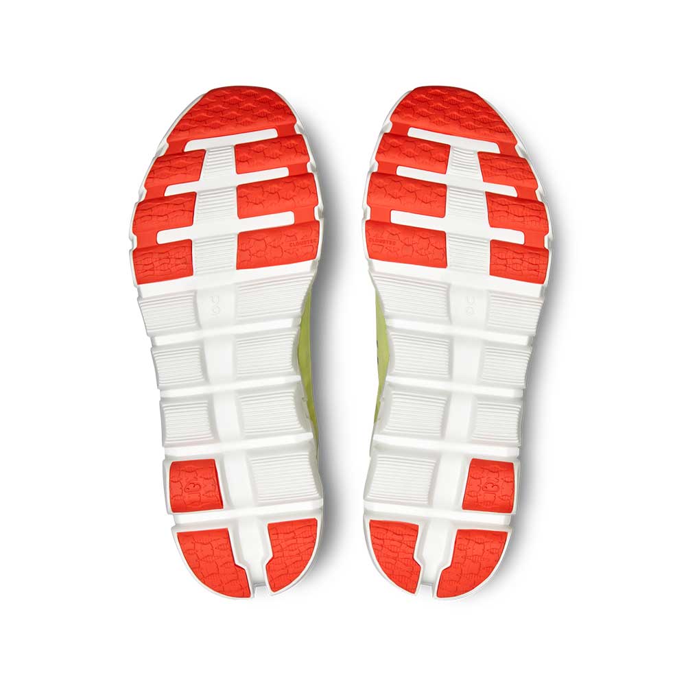 Men's Cloudflow 4 Running Shoe - White/Hay - Regular (D)