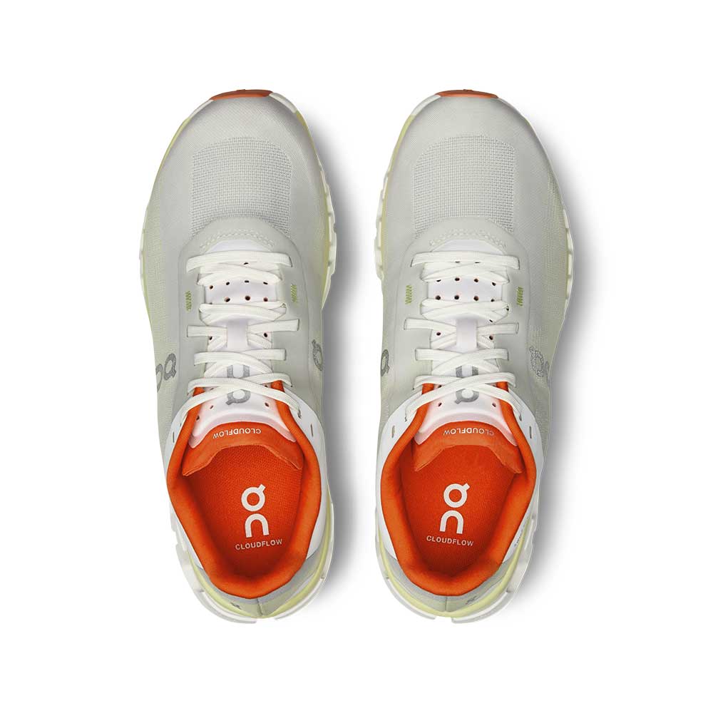 Women's Cloudflow 4 Running Shoe - White/Hay - Regular (B)