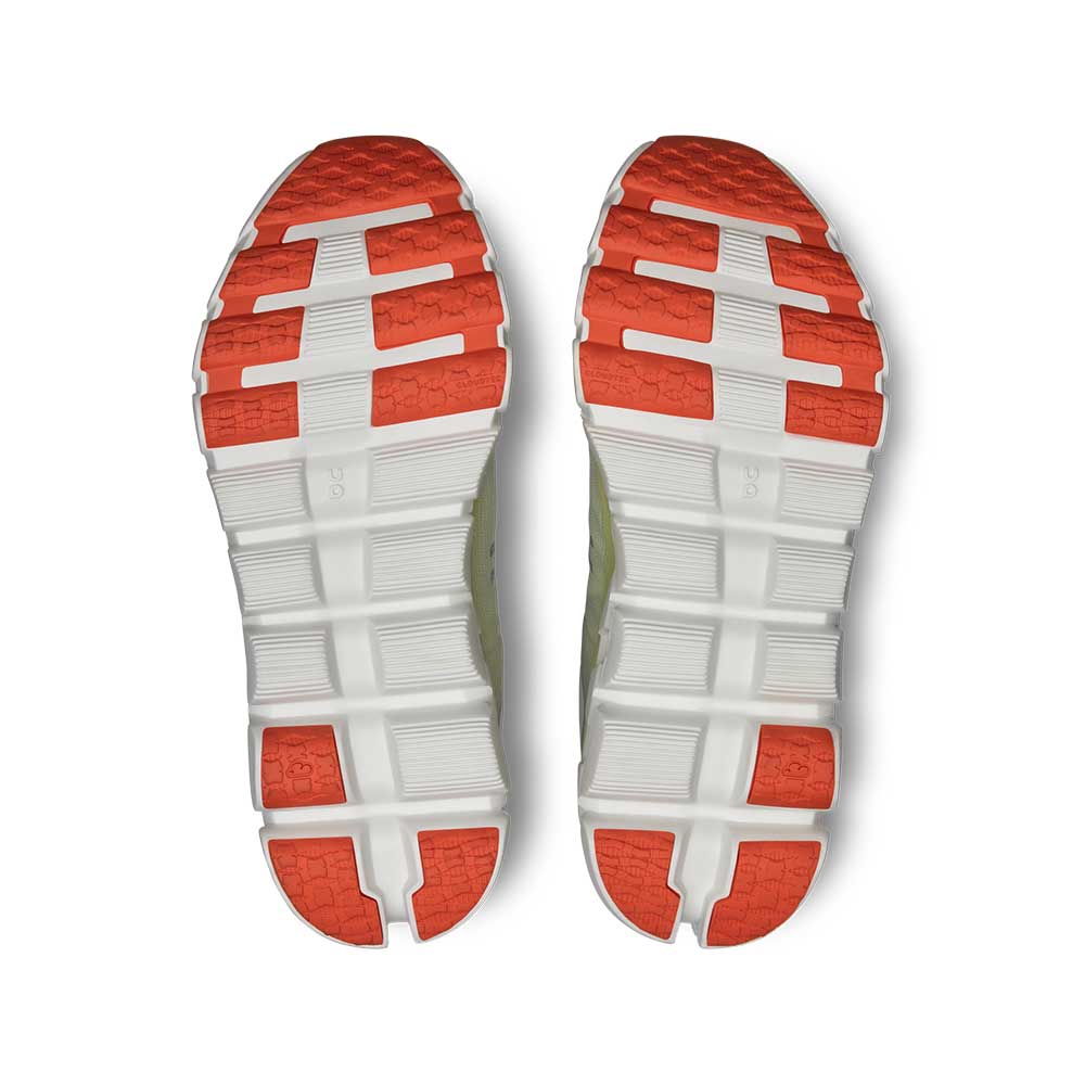 Women's Cloudflow 4 Running Shoe - White/Hay - Regular (B)