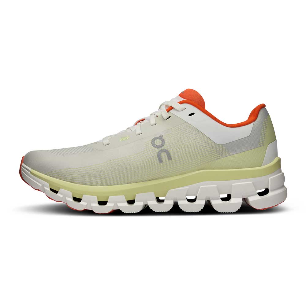 Women's Cloudflow 4 Running Shoe - White/Hay - Regular (B)
