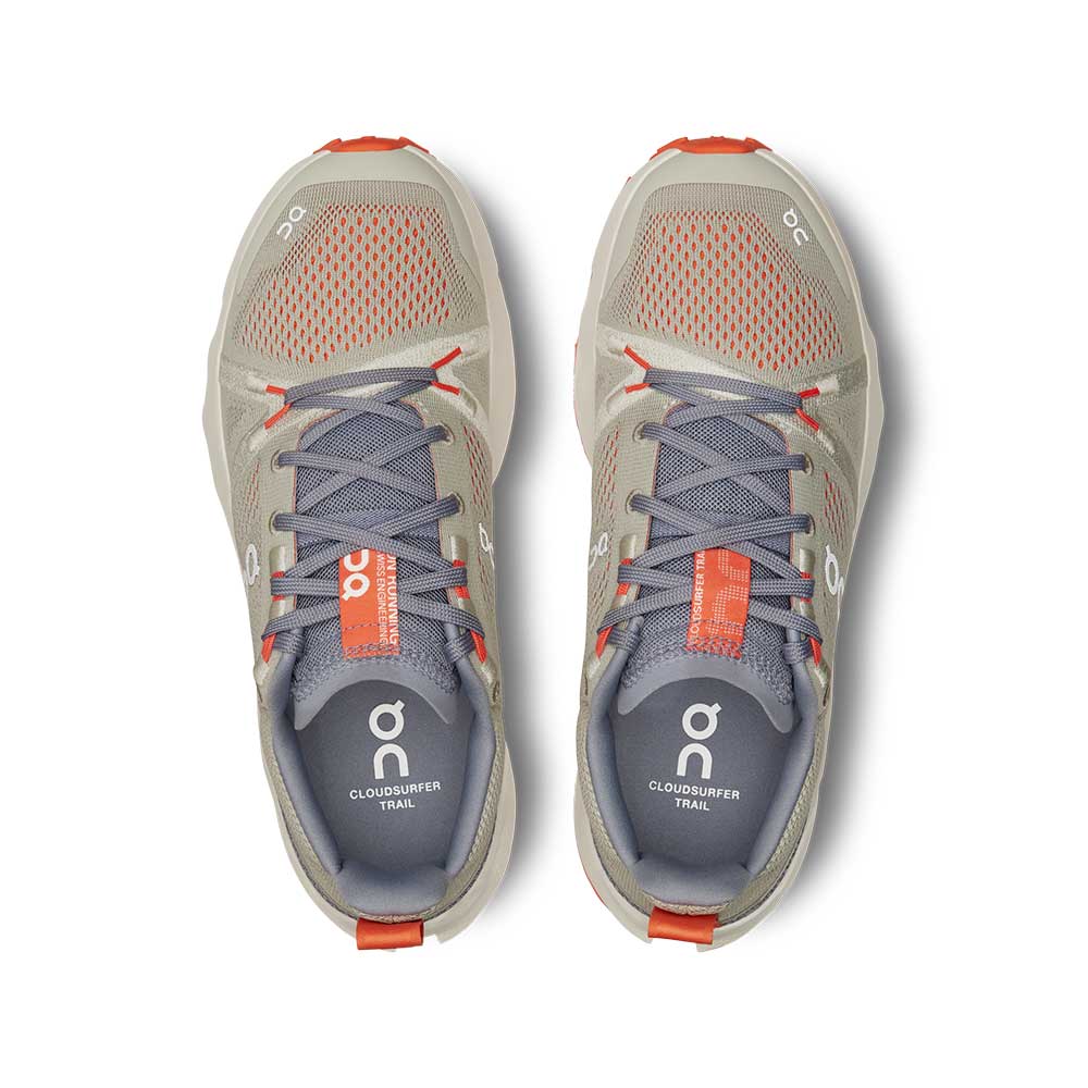 Women's Cloudsurfer Trail Running Shoe - Fossil/Ivory - Regular (B)