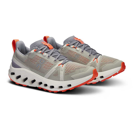 Women's Cloudsurfer Trail Running Shoe - Fossil/Ivory - Regular (B)