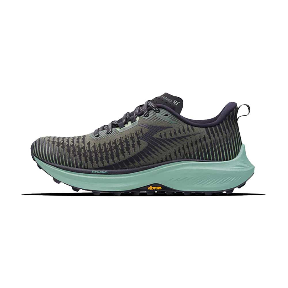 Men's Futura Trail Running Shoe - Army/Black - Regular (D)