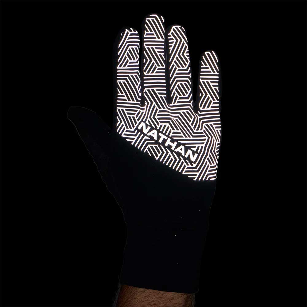 HyperNight Reflective Glove 2.0 - Black/Hex Print