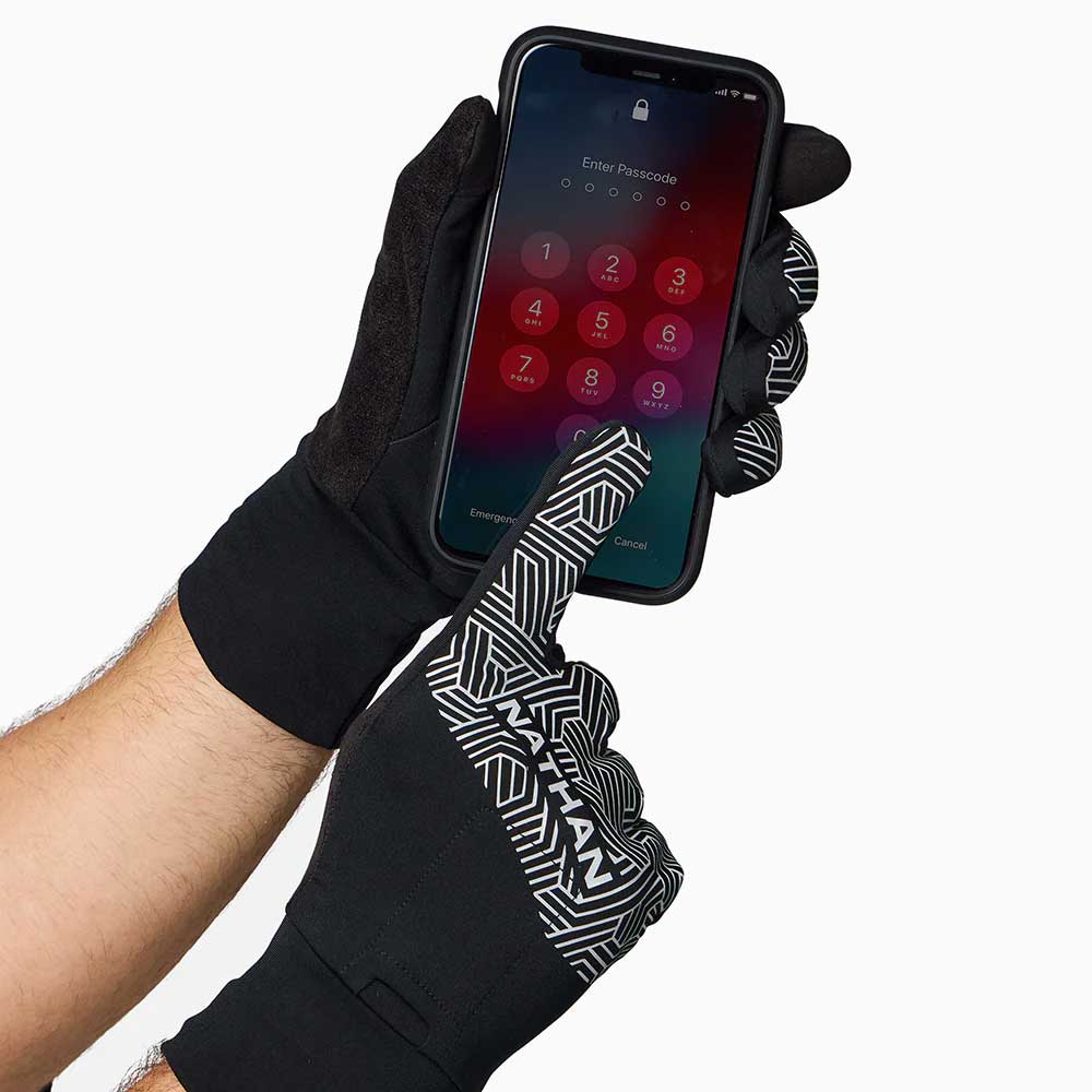 HyperNight Reflective Glove 2.0 - Black/Hex Print