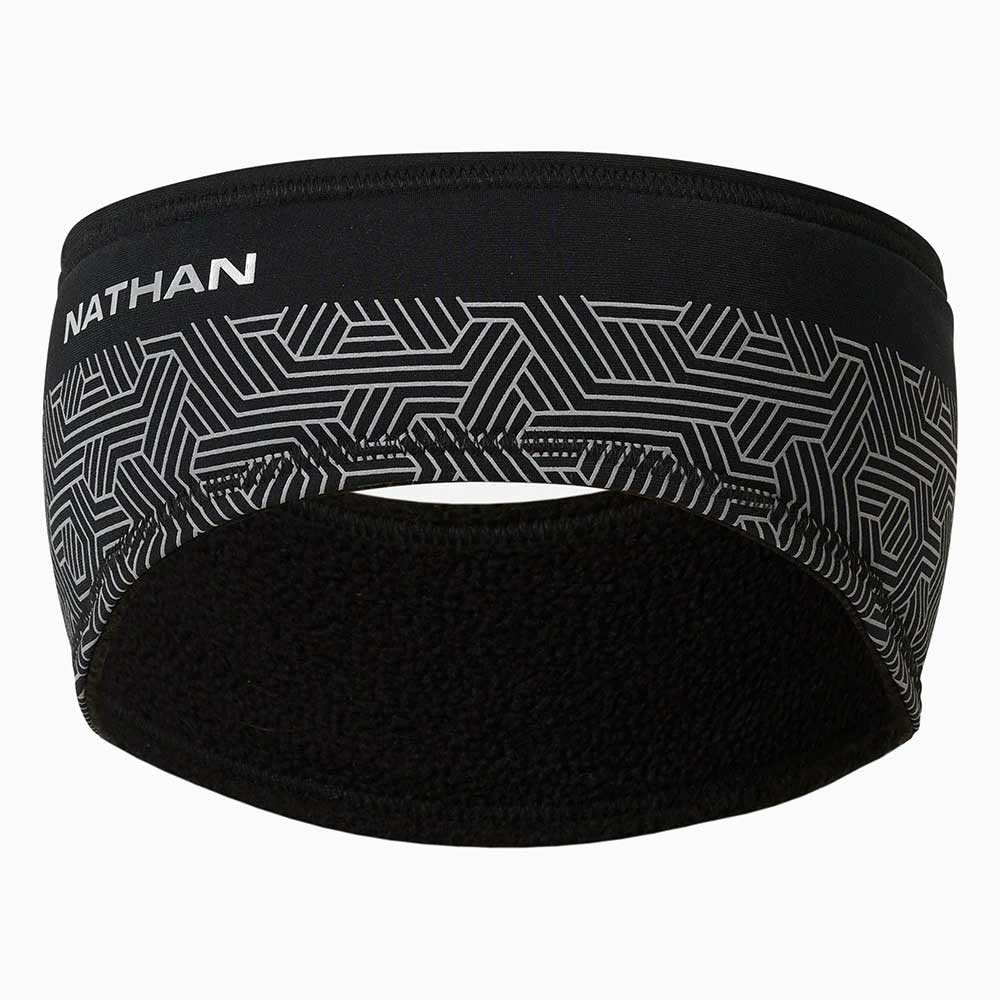 HyperNight Reflective Headband 2.0 - Black/Hex Print
