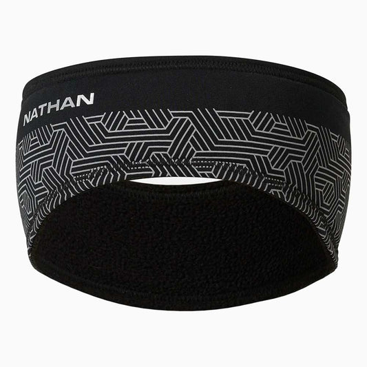 HyperNight Reflective Headband 2.0 - Black/Hex Print