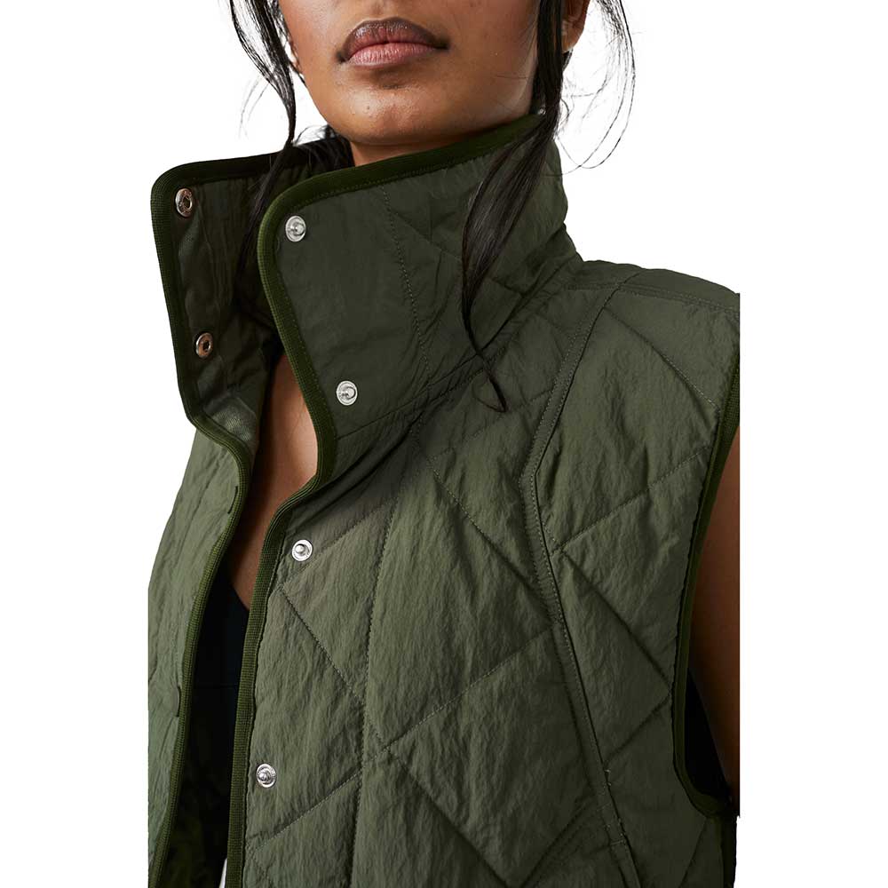 Women's Quinn Quilted Puffer Vest - Everglades