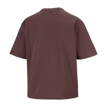 Women's Trackline Short Sleeve Tee - Coffee Bean