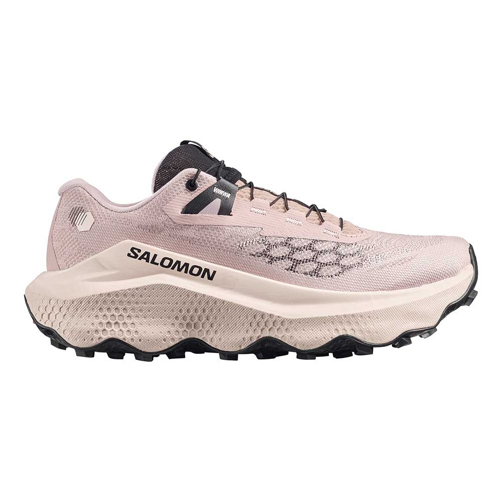 サロモン　ULTRA GLIDE4レディース25.5 Women's Ultra Glide 4 Trail Running Shoe - Shadow Gray/Tapioca