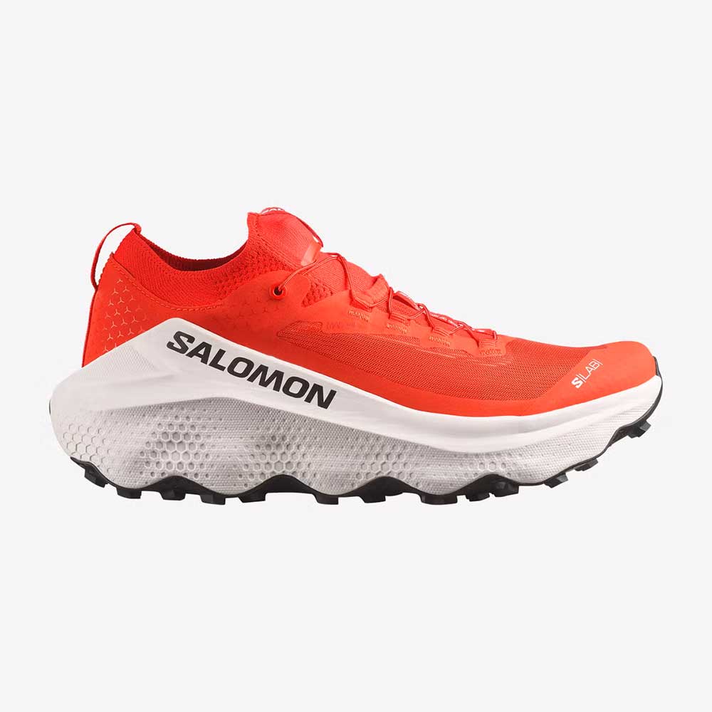 S/LAB Ultra Glide 2 Trail Shoe - Fiery Red/Fiery Red/Vanilla Ice - Regular (D)