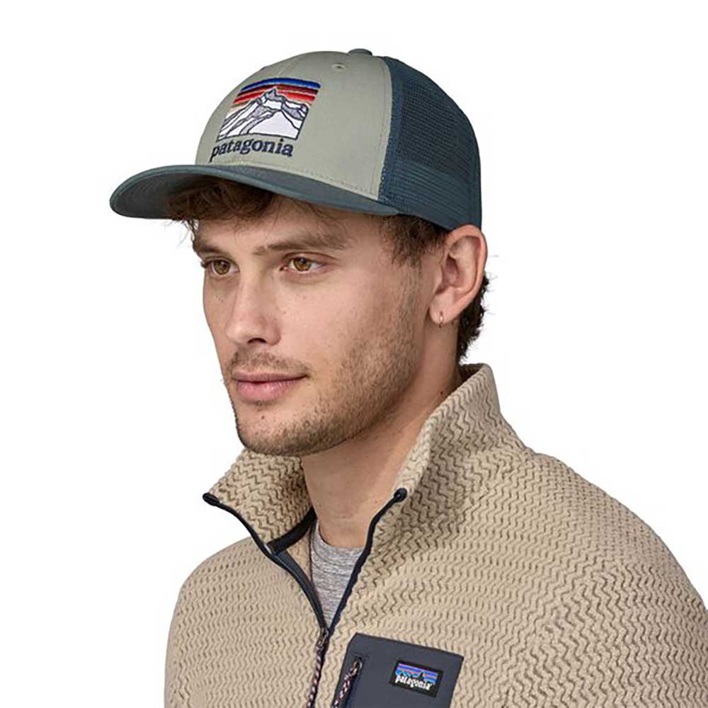 Line Logo Ridge LoPro Trucker Hat - Sleet Green