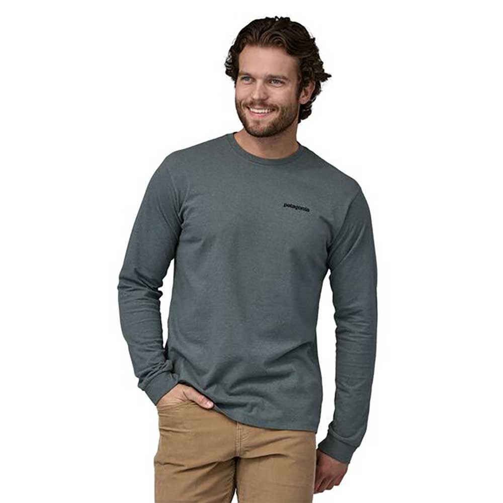 Men's Long-Sleeved P-6 Logo Responsibili-Tee - Nouveau Green
