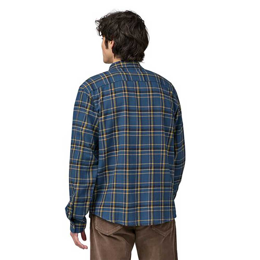 Men's Cotton in Conversion Lightweight Fjord Flannel Shirt - Major: Tidepool Blue