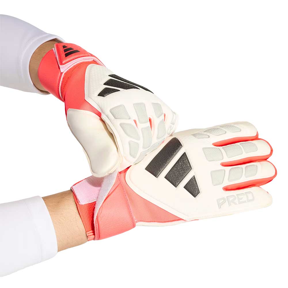 Predator GL MTC Goalkeeper Glove - White/Lucid Red/Black