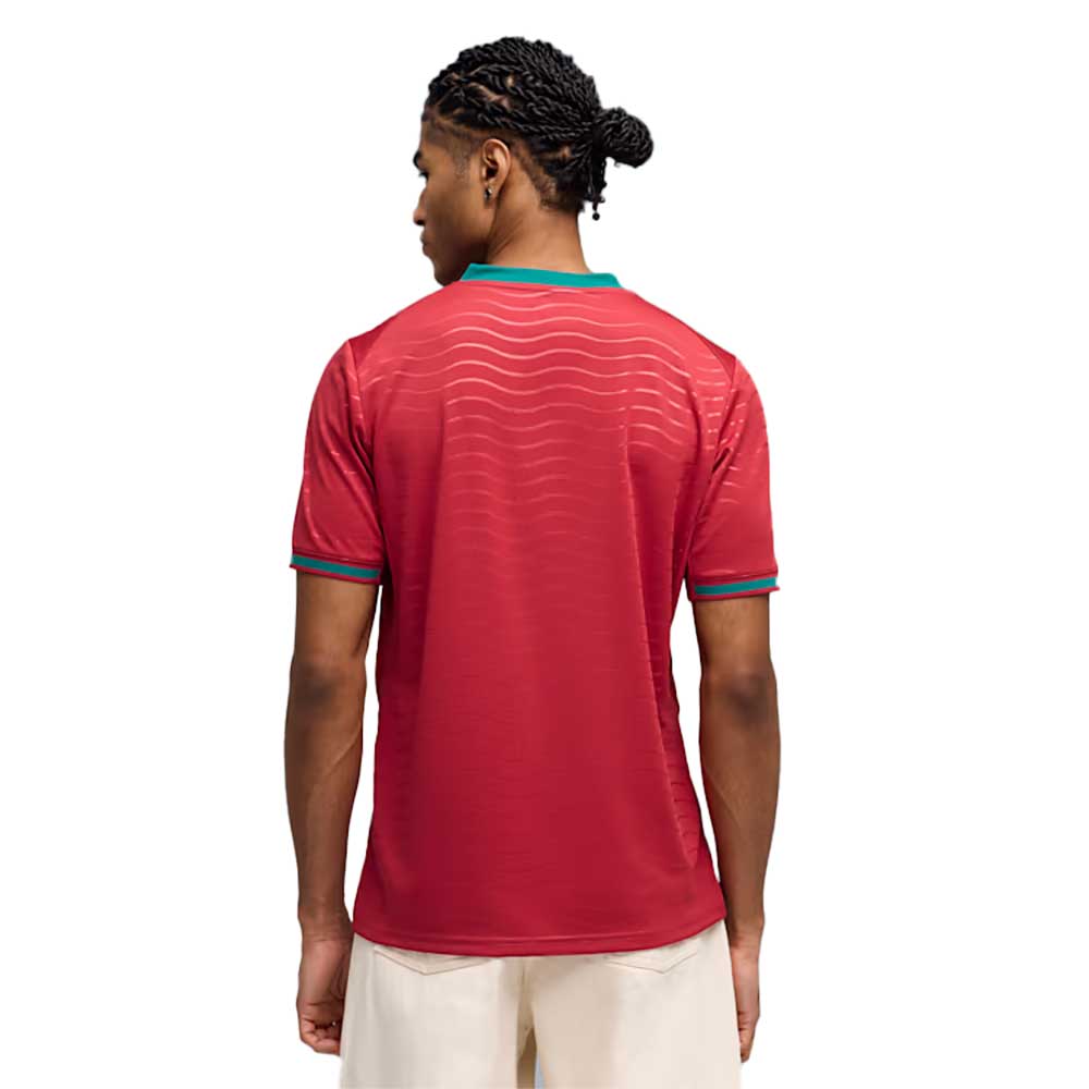Portugal Replica Home Jersey - Club Red/Green Lagoon