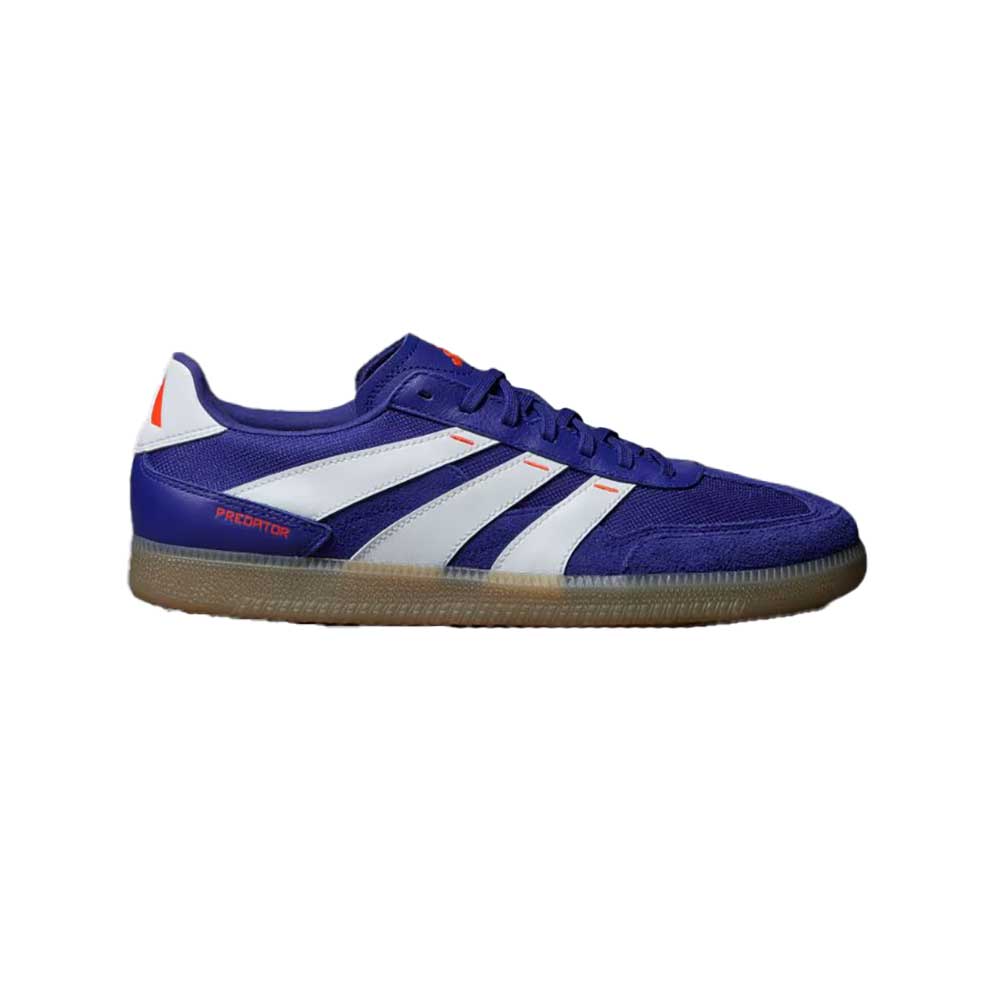 adidas Predator Freestyle Indoor Shoes, Lucid Blue/White/Solar Red / 12 adidas Predator Freestyle Indoor Shoes, Lucid Blue/White/Solar Red / 12