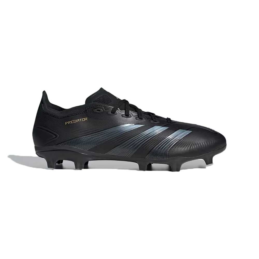 adidas Predator League FG Firm Ground Soccer Cleats, Black/Carbon/Gold / 9 adidas Predator League FG Firm Ground Soccer Cleats, Black/Carbon/Gold / 9