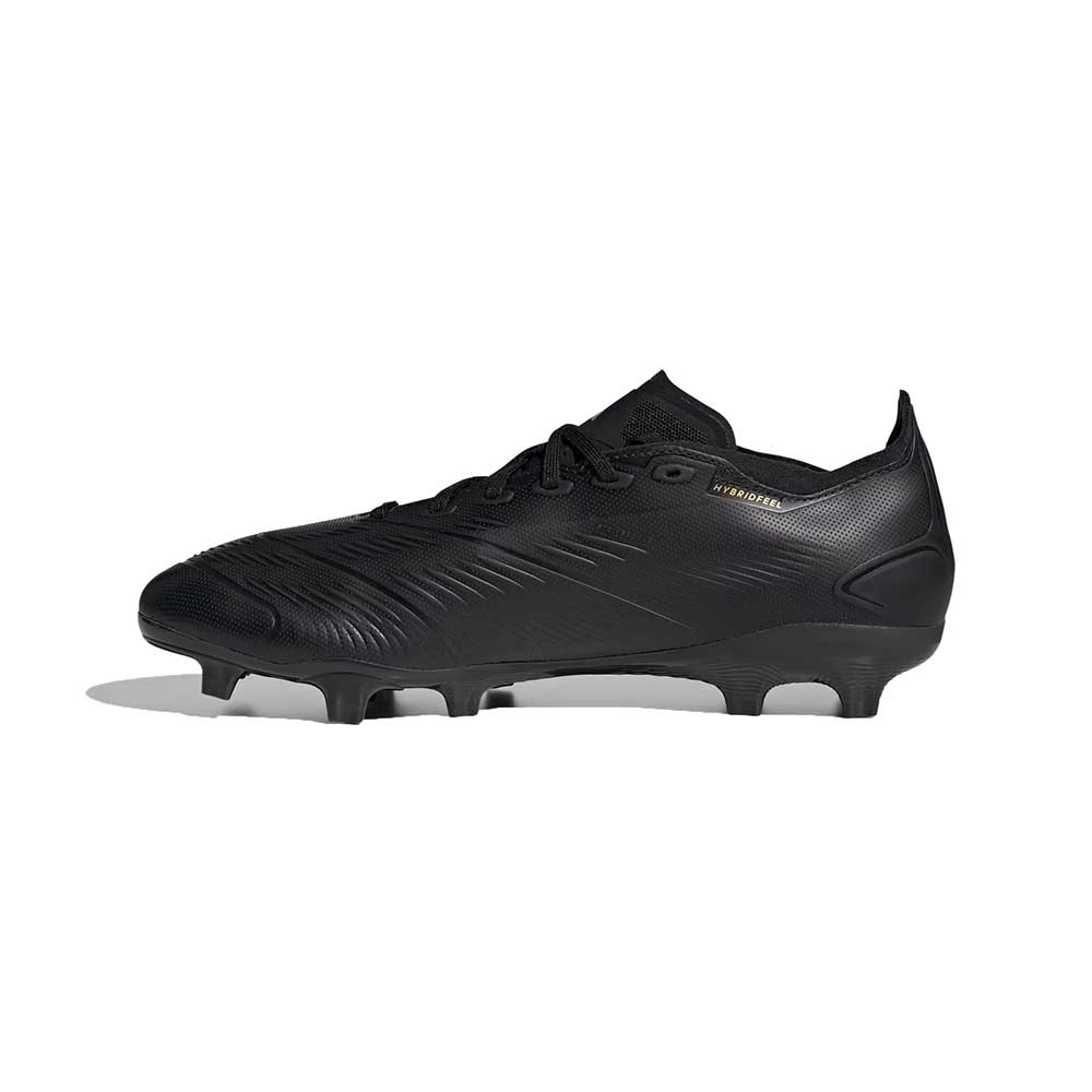 Predator League FG Soccer Cleats - Core Black/Carbon/Gold Metallic - Regular (D)