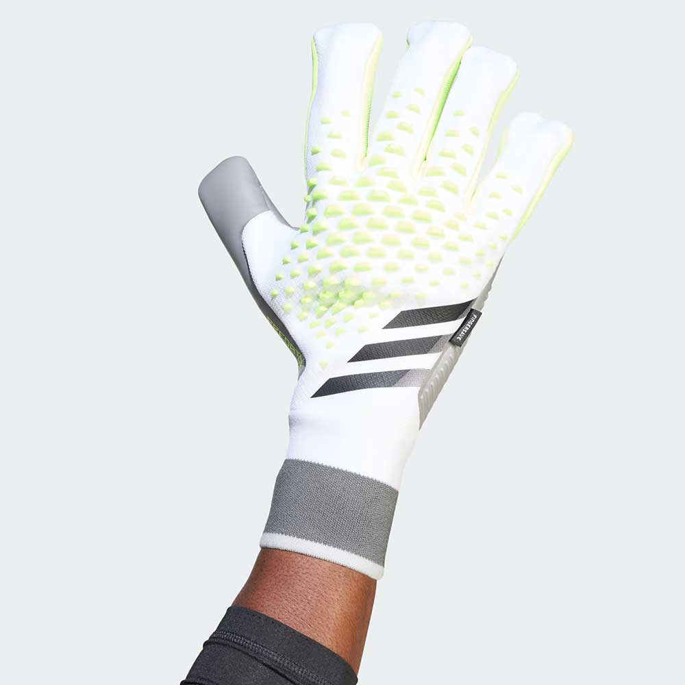adidas Predator Edge Fingersave Pro Goalkeeper Gloves - Solar Red/Team  Solar Green